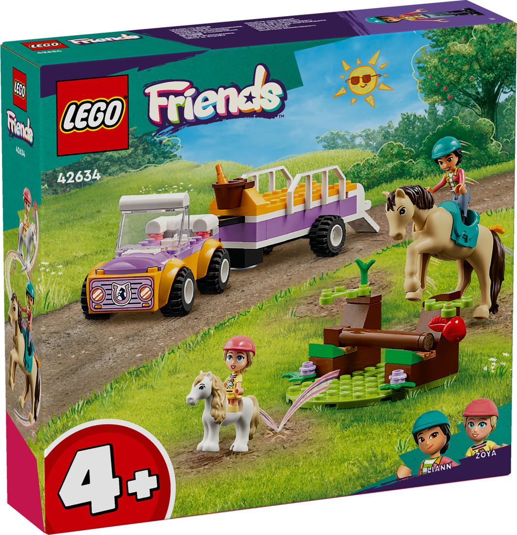 LEGO Friends - Pferde- und Pony-Anhänger (42634) – im GOLDSTEIN.SHOP verfügbar mit Gratisversand ab Schweizer Lager