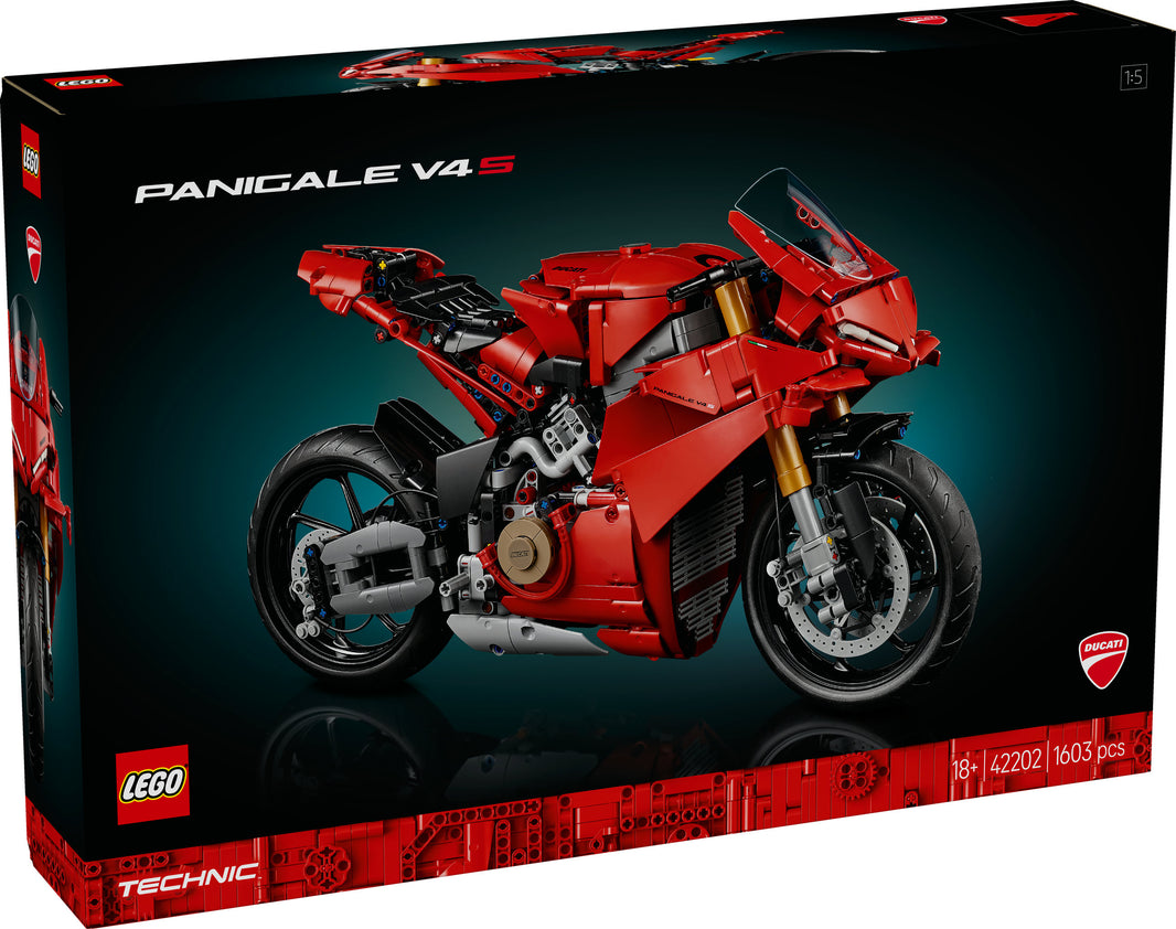 LEGO Technic - Ducati Panigale V4 S Motorrad (42202) – im GOLDSTEIN.SHOP verfügbar mit Gratisversand ab Schweizer Lager