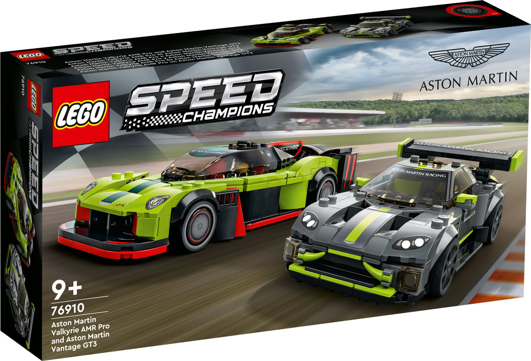 LEGO Speed Champions - Aston Martin Valkyrie AMR Pro & Aston Martin Vantage GT3 (76910)