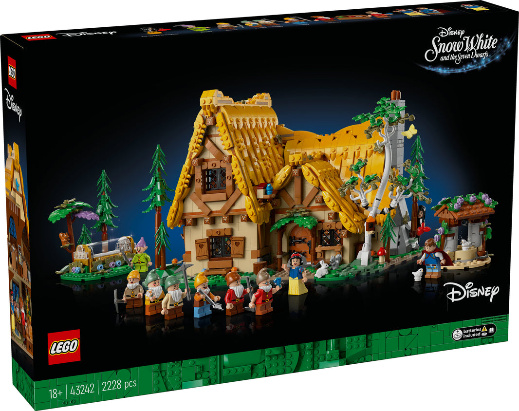 LEGO Disney Princess - Die Hütte von Schneewittchen und den sieben Zwergen (43242) – im GOLDSTEIN.SHOP verfügbar mit Gratisversand ab Schweizer Lager
