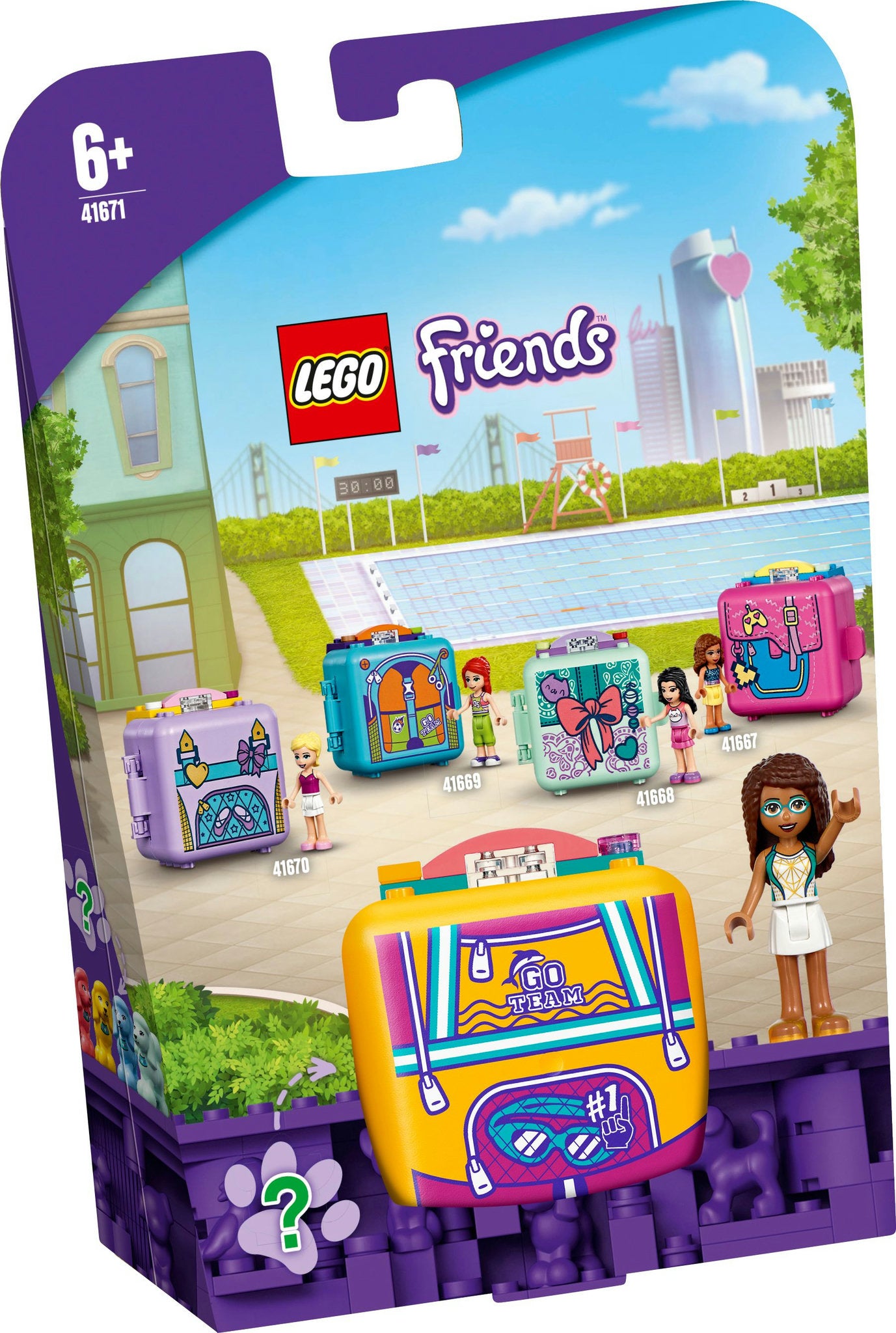 LEGO Friends - Andreas Schwimmstar-Würfel (41671)