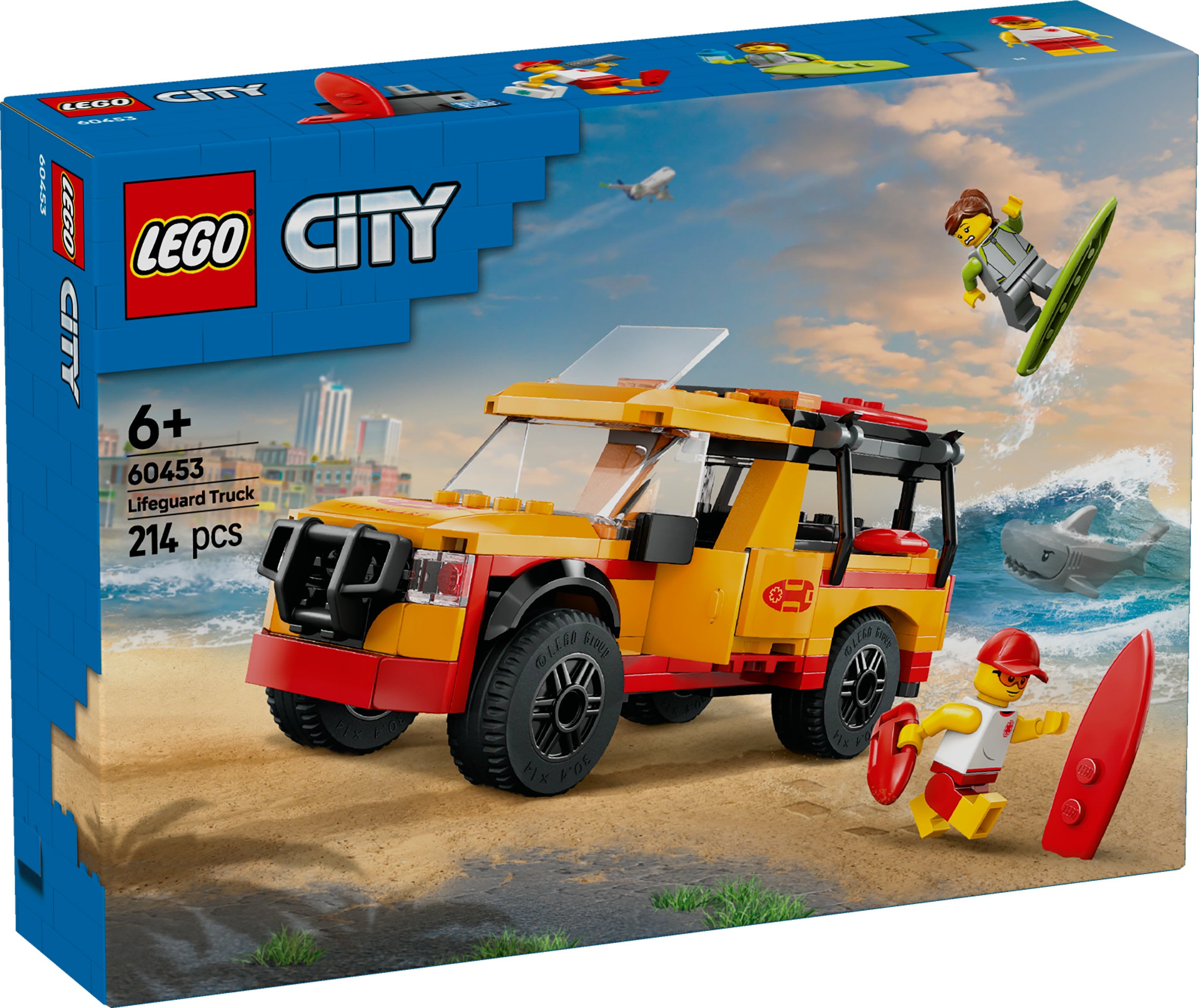 LEGO City - Einsatzfahrzeug der Rettungsschwimmer (60453)