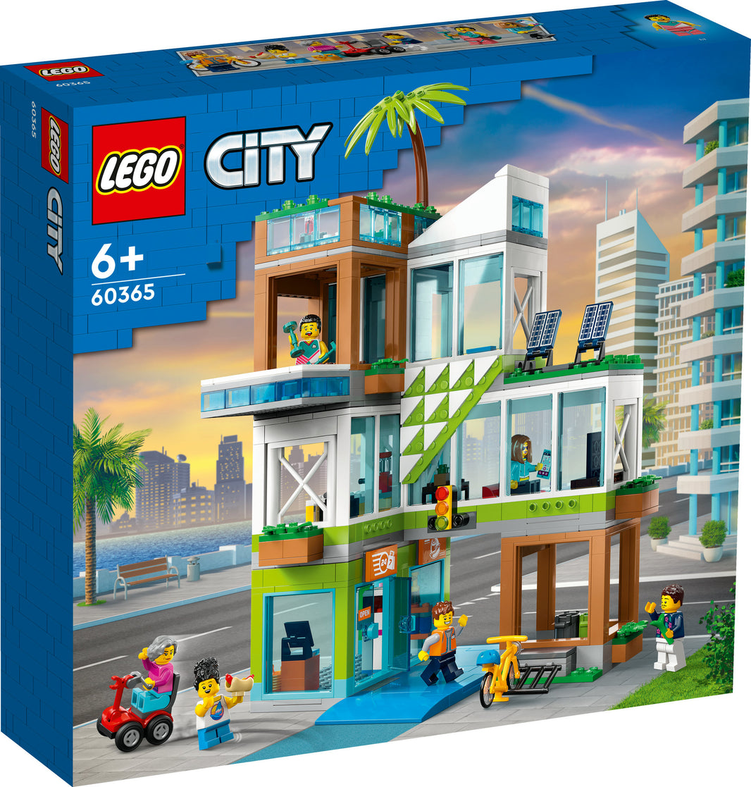 LEGO City - Appartementhaus (60365) – im GOLDSTEIN.SHOP verfügbar mit Gratisversand ab Schweizer Lager