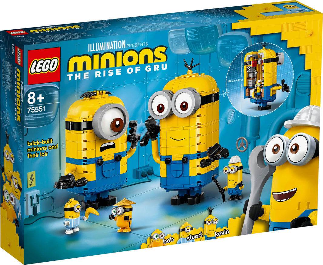 LEGO Minions - Minions-Figuren Bauset mit Versteck (75551)