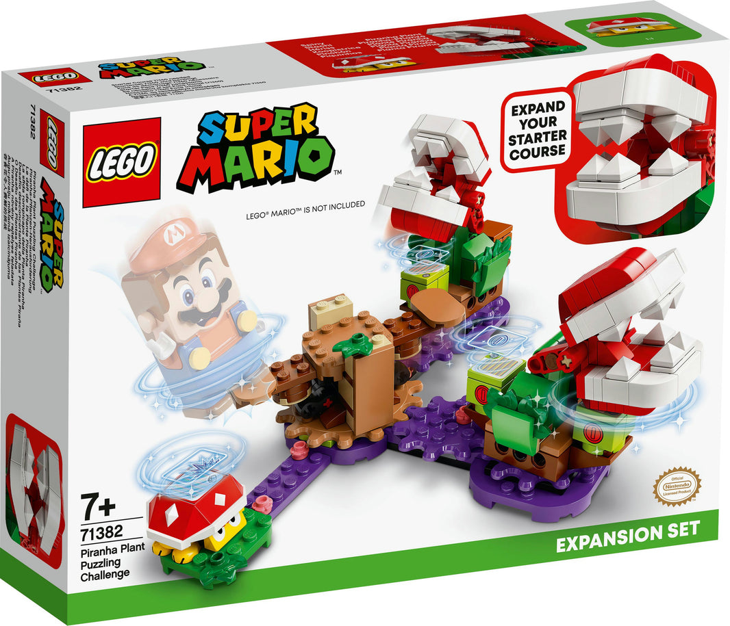 LEGO Super Mario - Piranha-Pflanzen-Herausforderung – Erweiterungsset (71382)