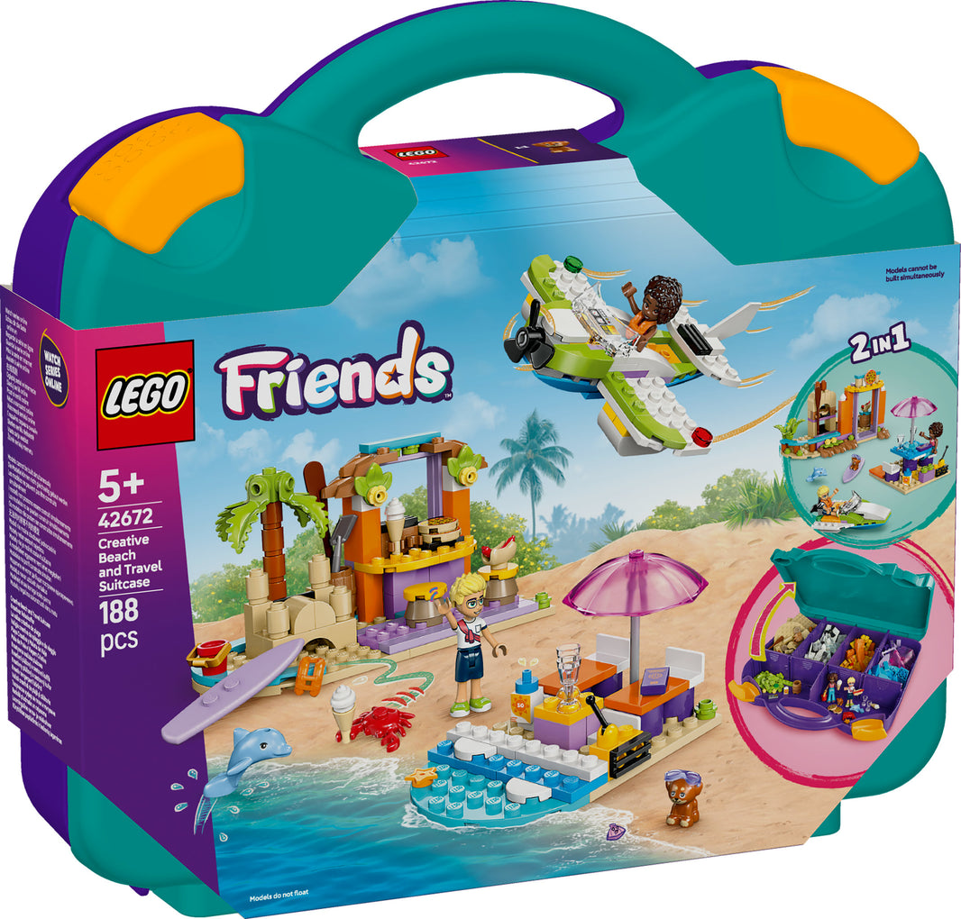 LEGO Friends - Kreativer Reisekoffer (42672) – im GOLDSTEIN.SHOP verfügbar mit Gratisversand ab Schweizer Lager