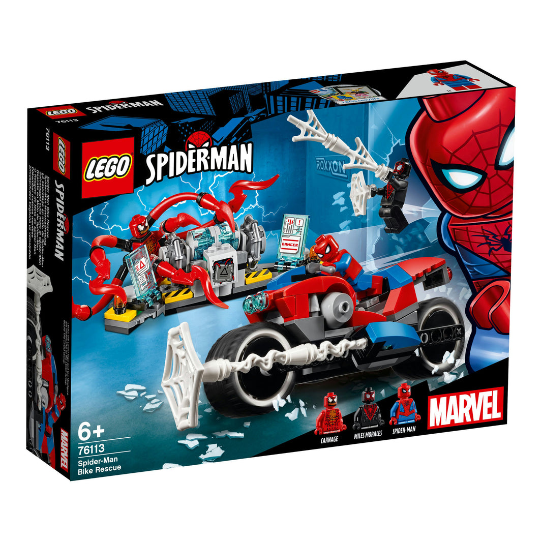 LEGO Super Heroes - Spider-Man Motorradrettung (76113)