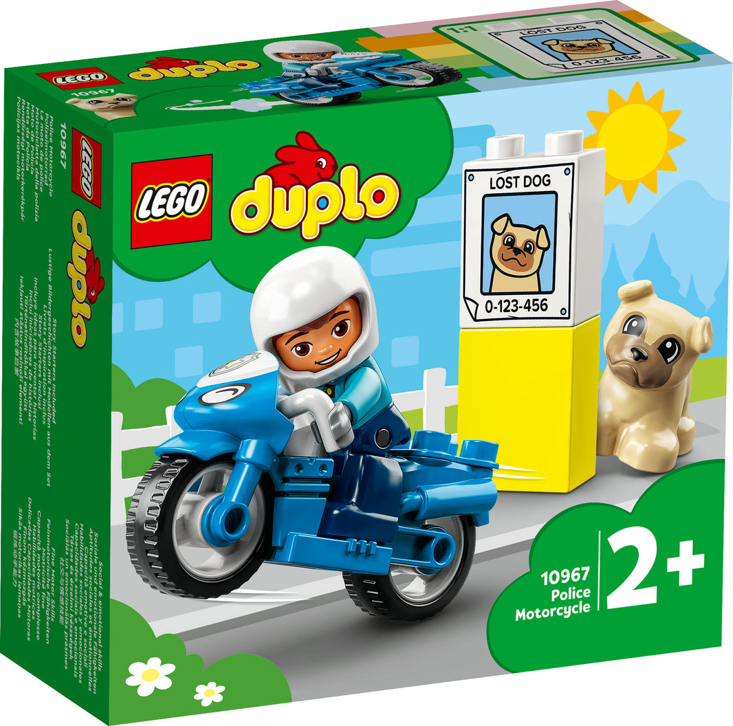 LEGO DUPLO Town - Polizeimotorrad (10967) – im GOLDSTEIN.SHOP verfügbar mit Gratisversand ab Schweizer Lager