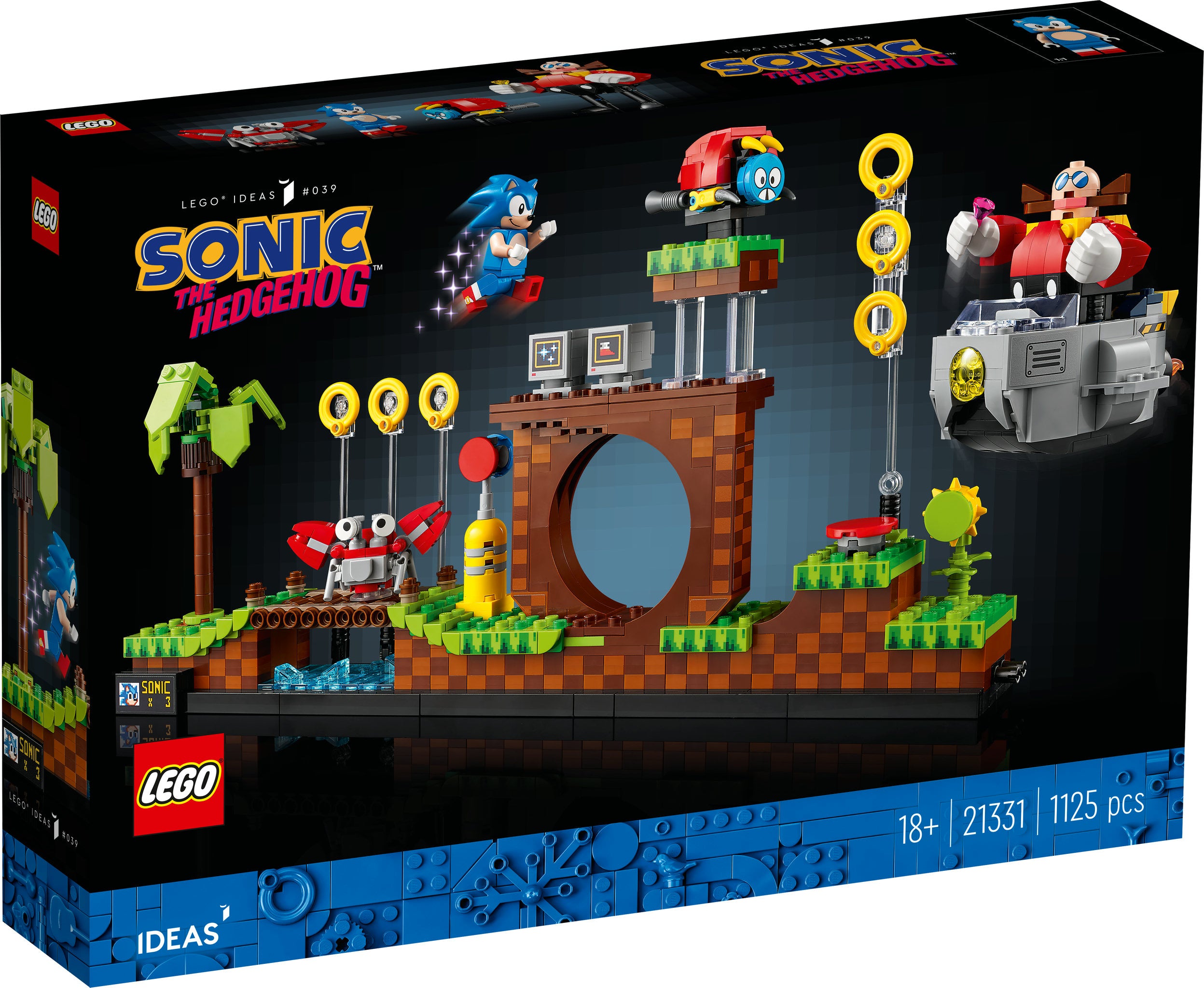 LEGO Ideas - Sonic the Hedgehog – Green Hill Zone (21331)