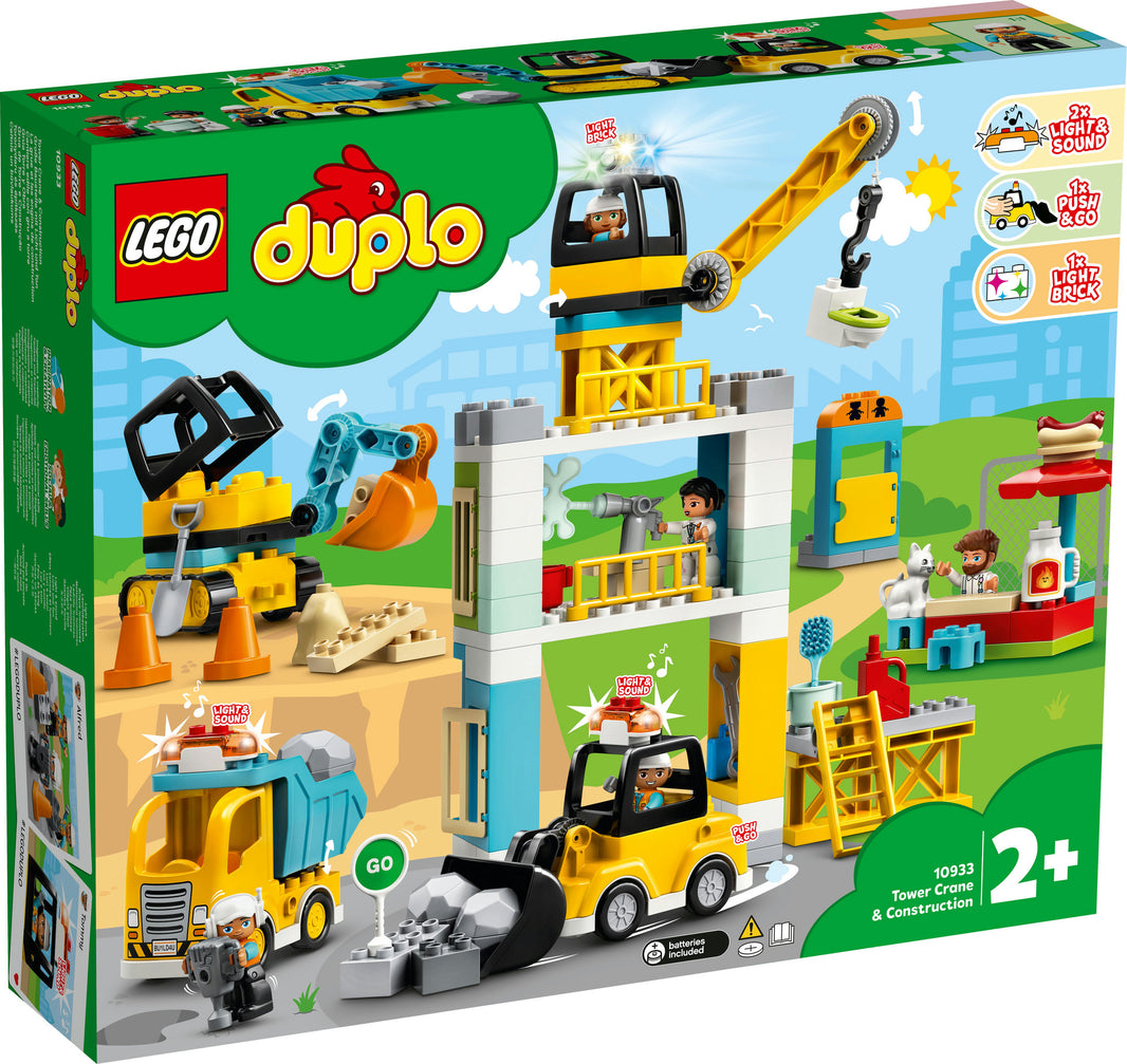 LEGO DUPLO Town - Grosse Baustelle mit Licht und Ton (10933)
