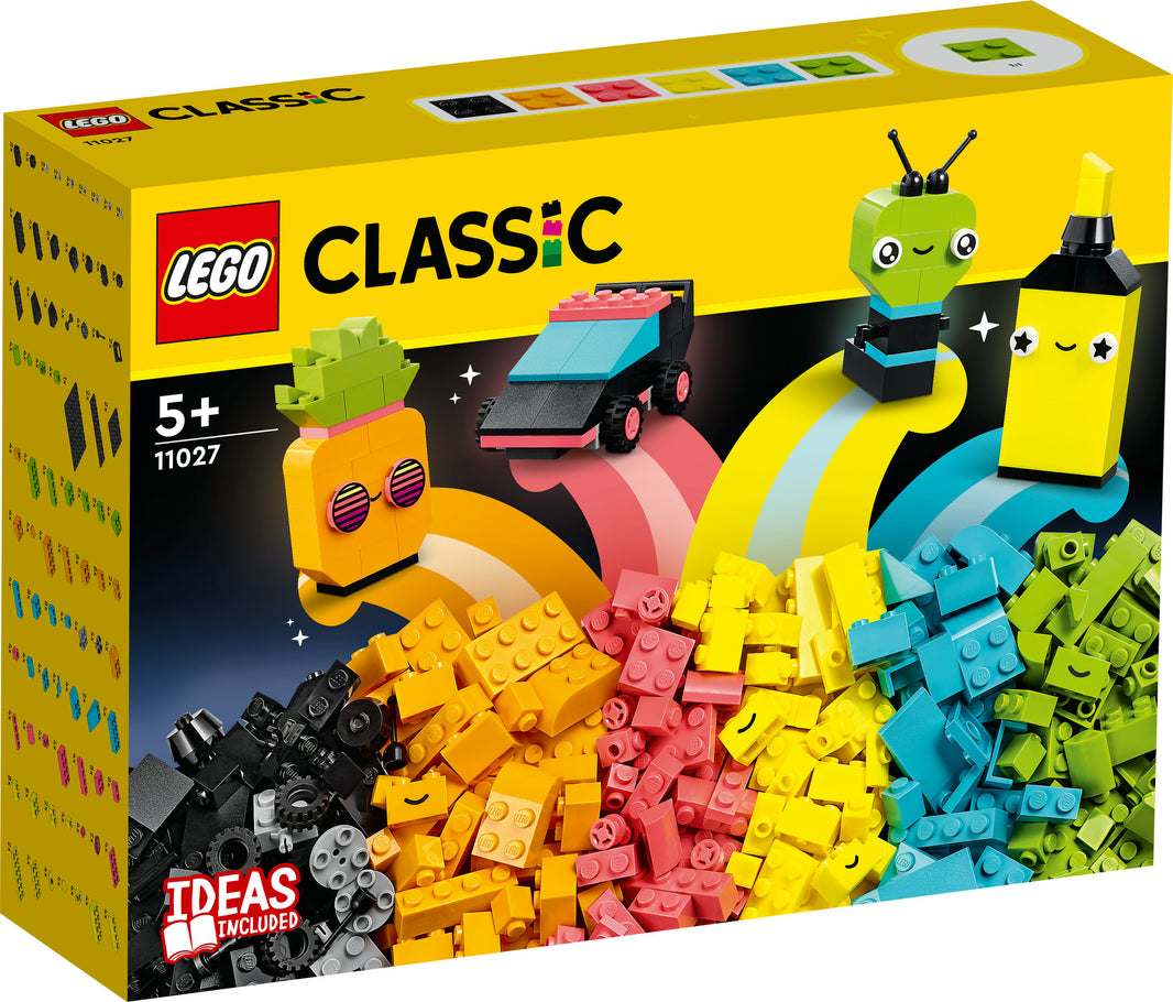 LEGO Classic - Neon Kreativ-Bauset (11027) – im GOLDSTEIN.SHOP verfügbar mit Gratisversand ab Schweizer Lager