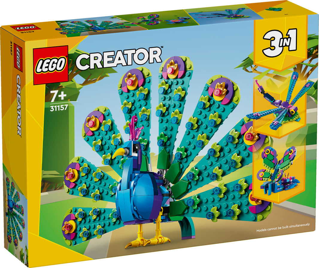 LEGO Creator - Exotischer Pfau (31157) – im GOLDSTEIN.SHOP verfügbar mit Gratisversand ab Schweizer Lager