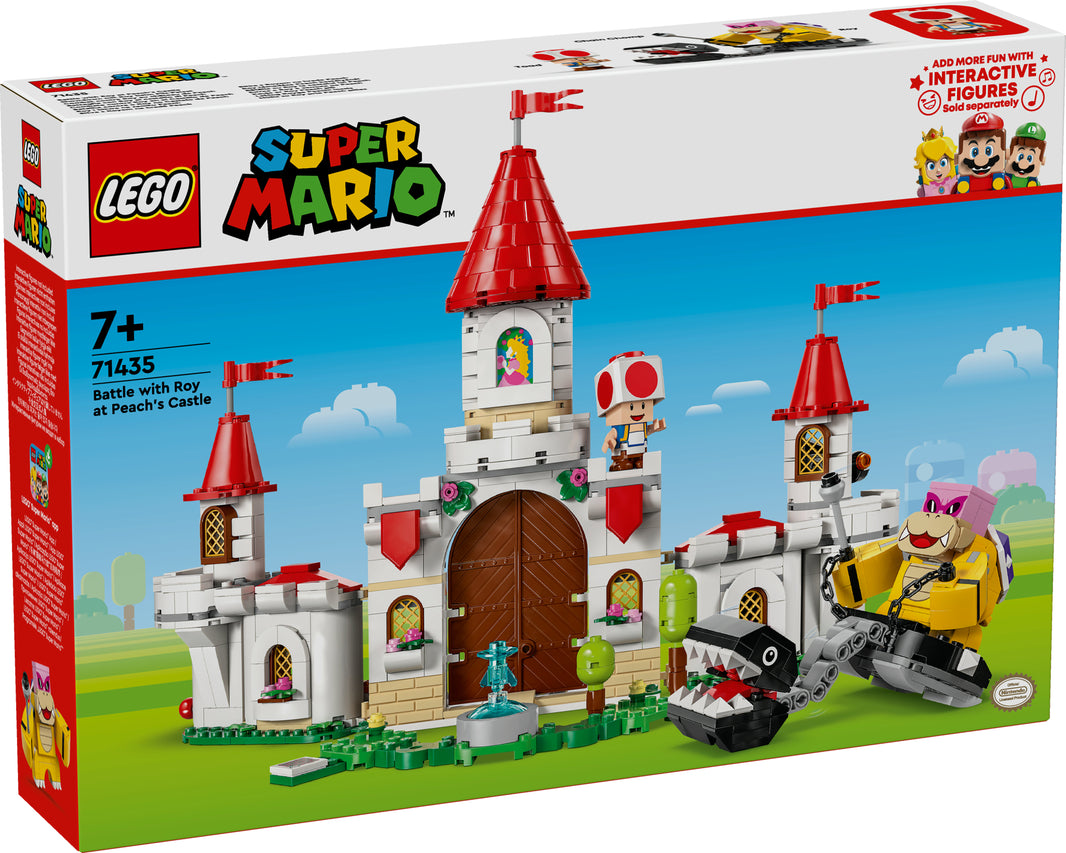 LEGO Super Mario - Showdown mit Roy beim Pilz-Palast (71435) – im GOLDSTEIN.SHOP verfügbar mit Gratisversand ab Schweizer Lager
