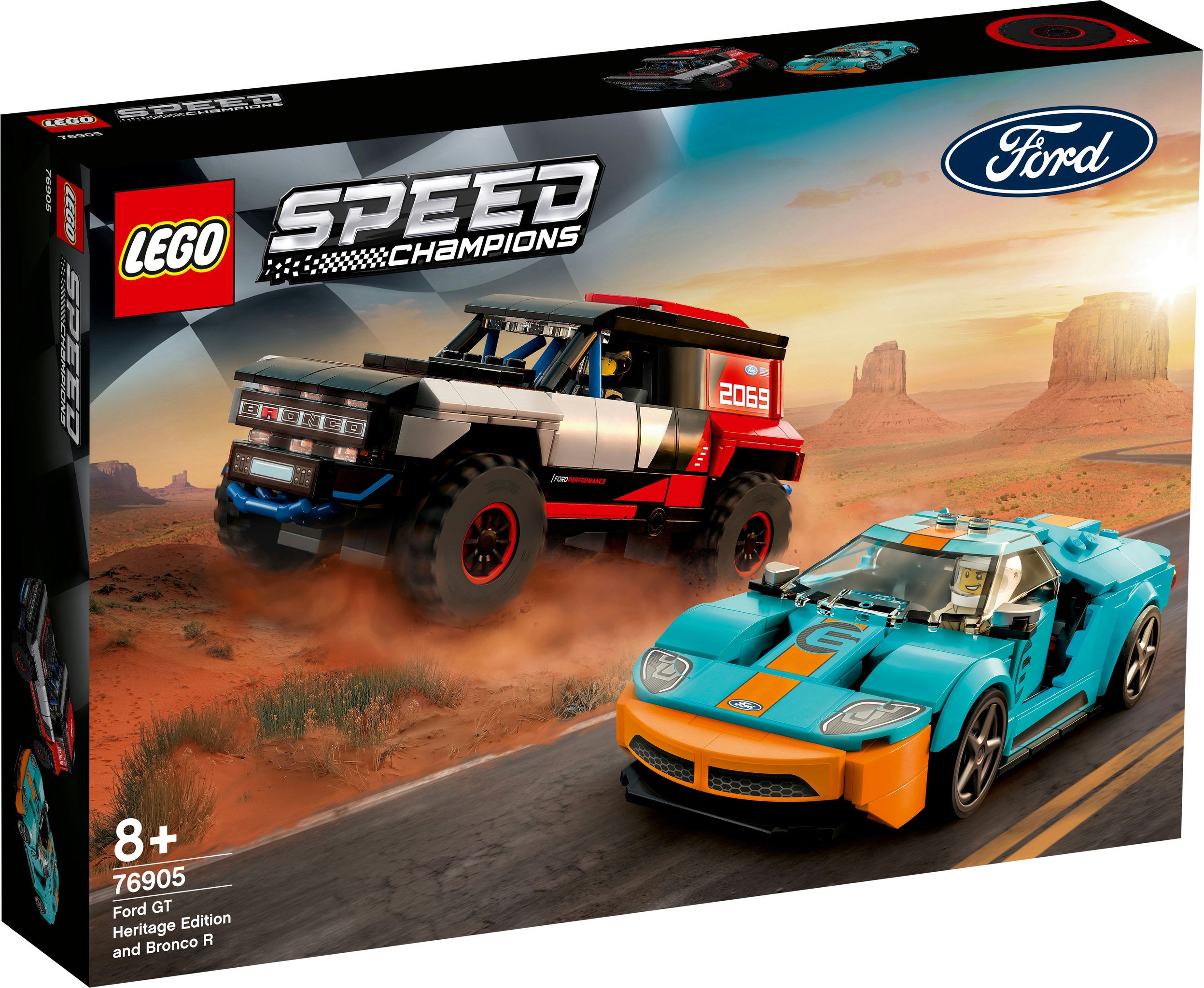 LEGO Speed Champions - Ford GT Heritage Edition und Bronco R (76905)