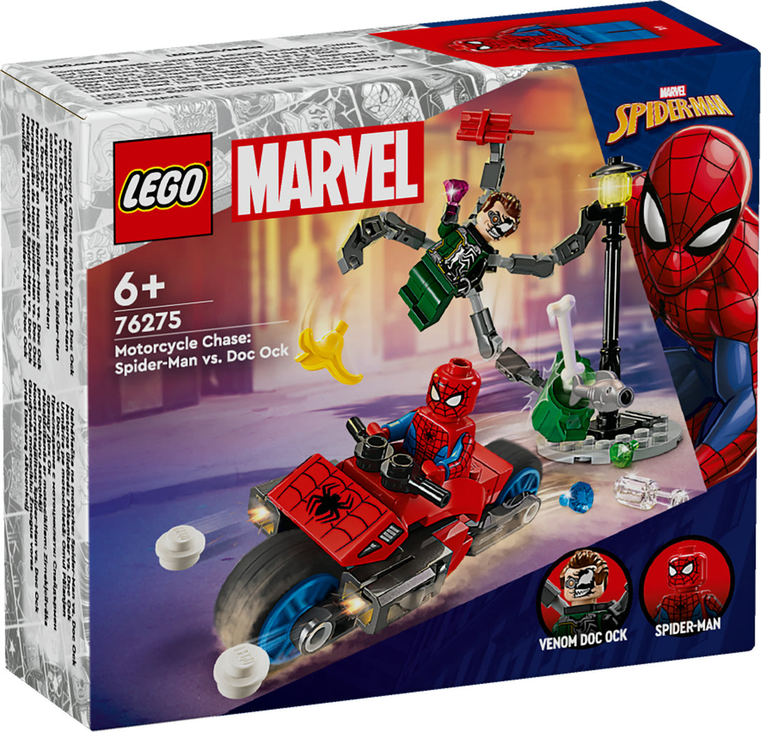 LEGO Marvel - Motorrad-Verfolgungsjagd: Spider-Man vs. Doc Ock (76275) – im GOLDSTEIN.SHOP verfügbar mit Gratisversand ab Schweizer Lager