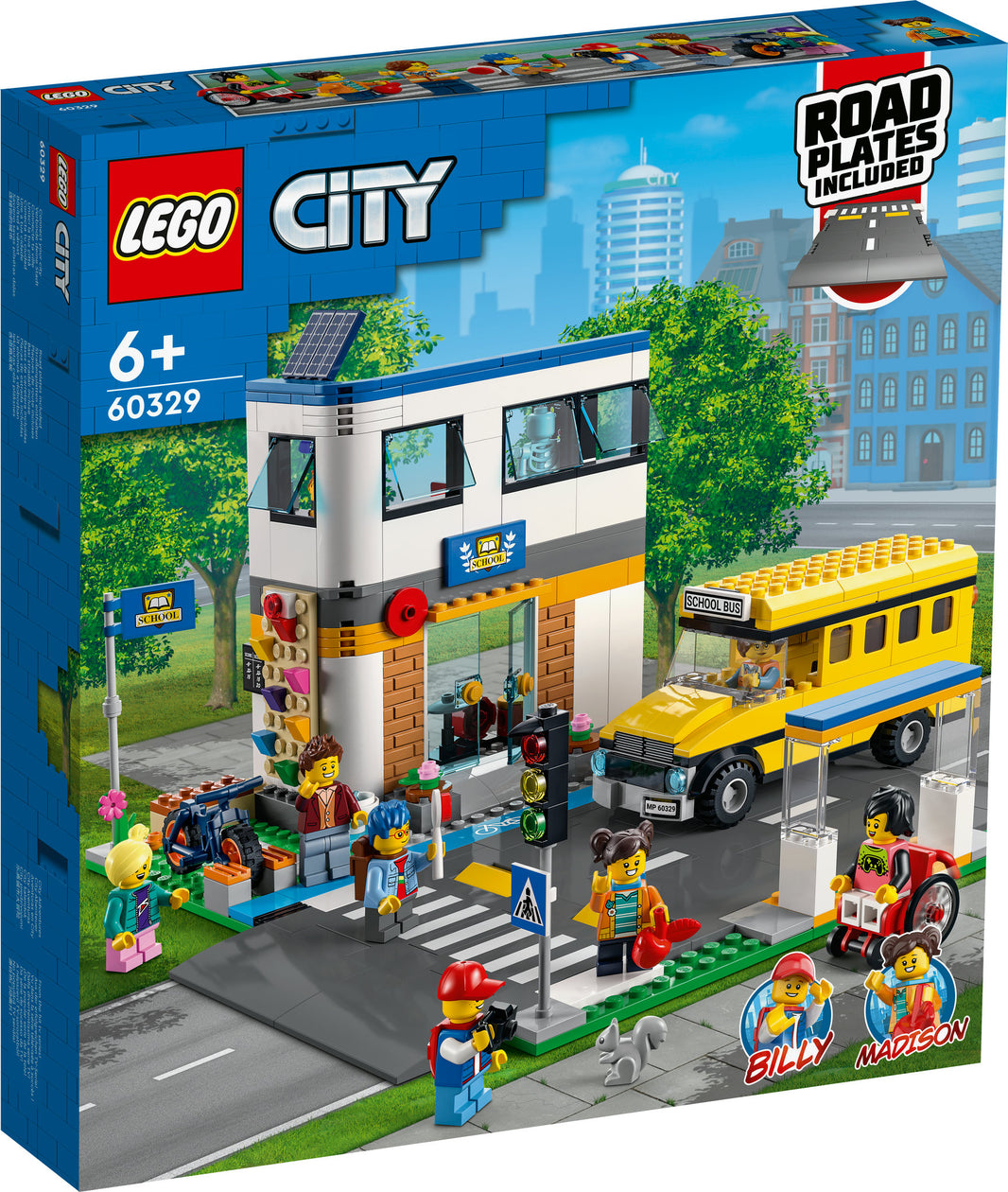 LEGO City - Schule mit Schulbus (60329)
