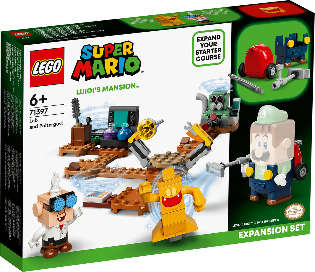 LEGO Super Mario - Luigi’s Mansion: Labor und Schreckweg – Erweiterungsset (71397)