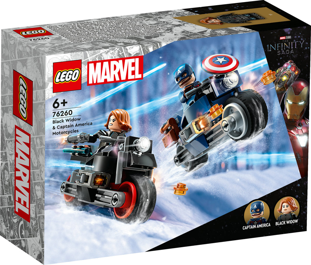 LEGO Marvel - Black Widows & Captain Americas Motorräder (76260) – im GOLDSTEIN.SHOP verfügbar mit Gratisversand ab Schweizer Lager