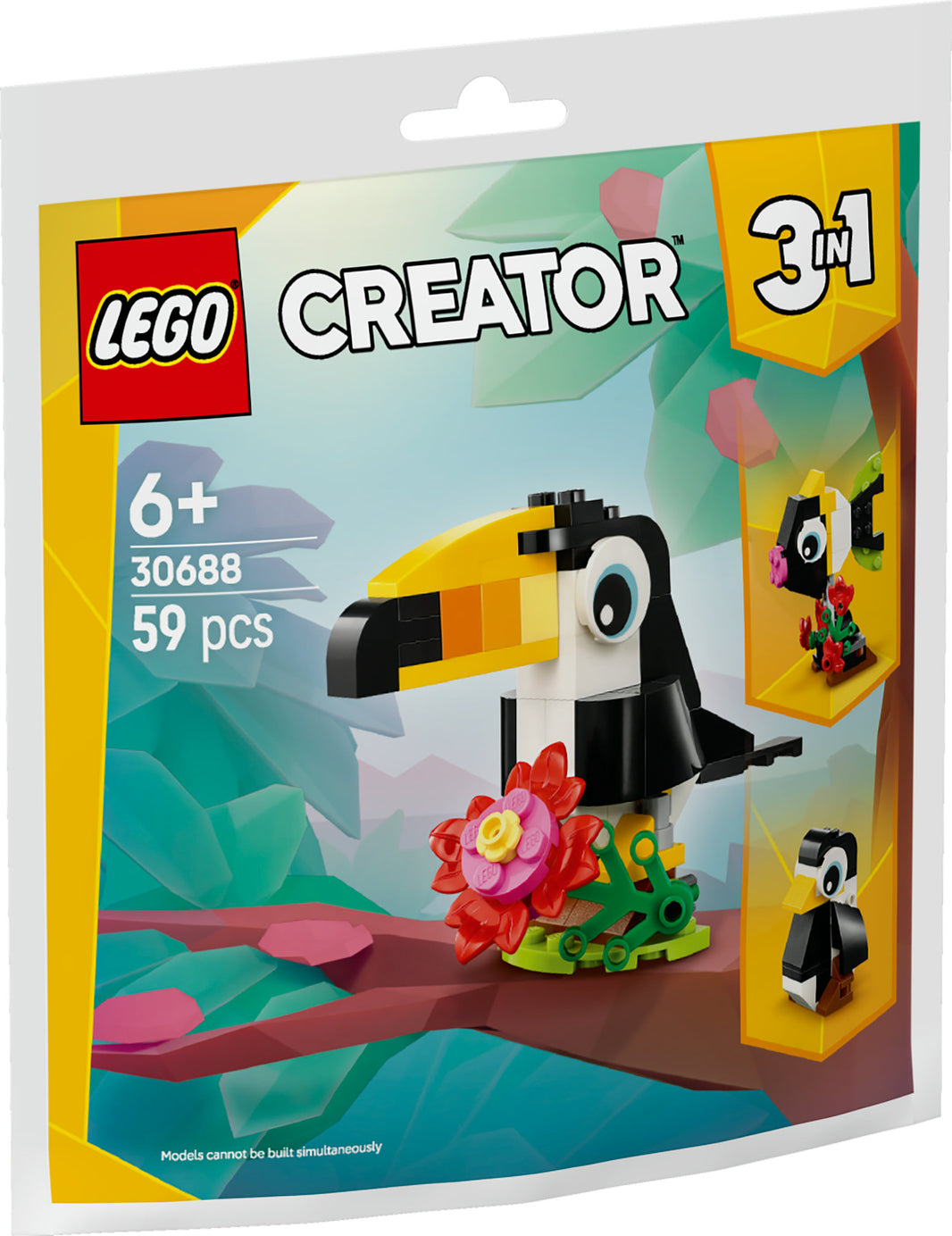 LEGO Creator - Tropischer Tukan (30688) – im GOLDSTEIN.SHOP verfügbar mit Gratisversand ab Schweizer Lager