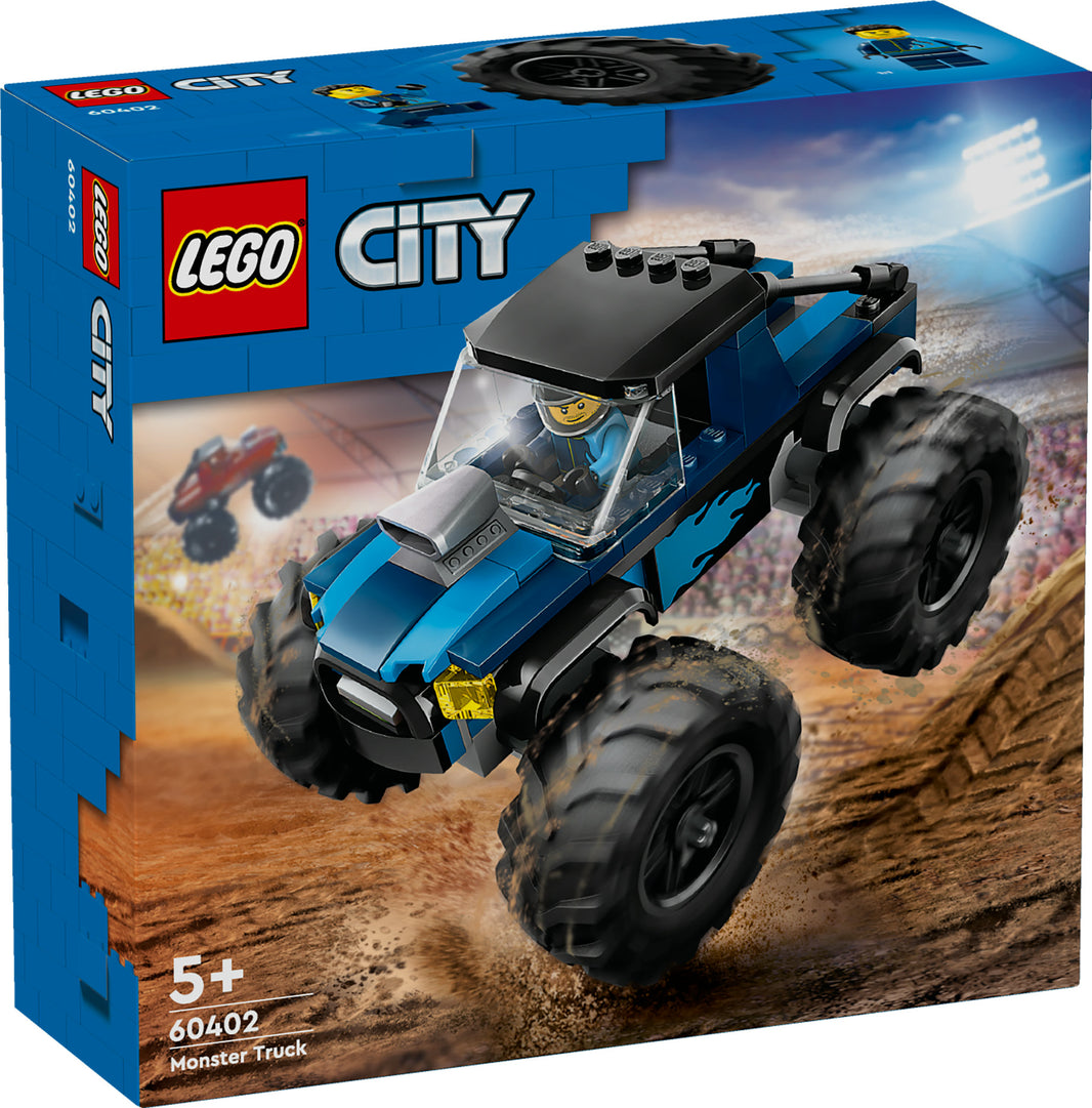 LEGO City - Blauer Monstertruck (60402) – im GOLDSTEIN.SHOP verfügbar mit Gratisversand ab Schweizer Lager