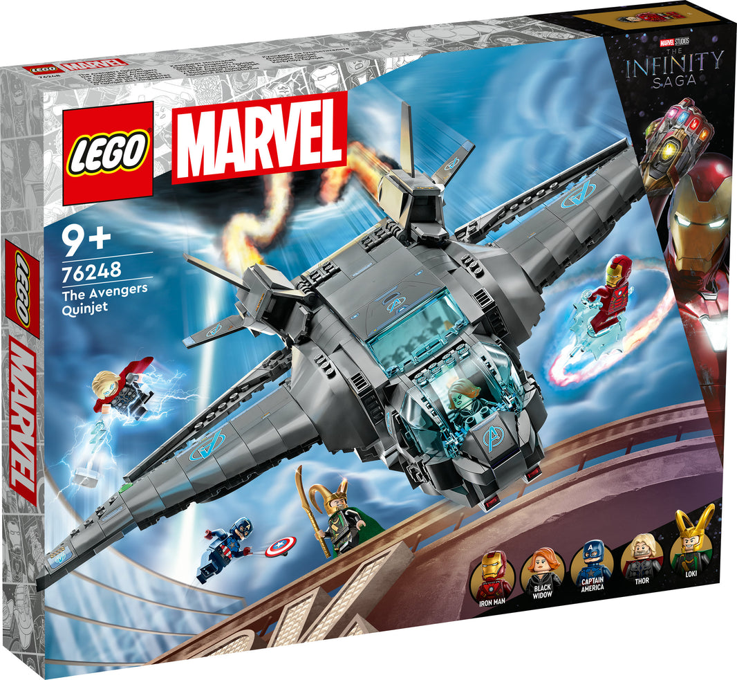 LEGO Marvel - Der Quinjet der Avengers (76248) – im GOLDSTEIN.SHOP verfügbar mit Gratisversand ab Schweizer Lager