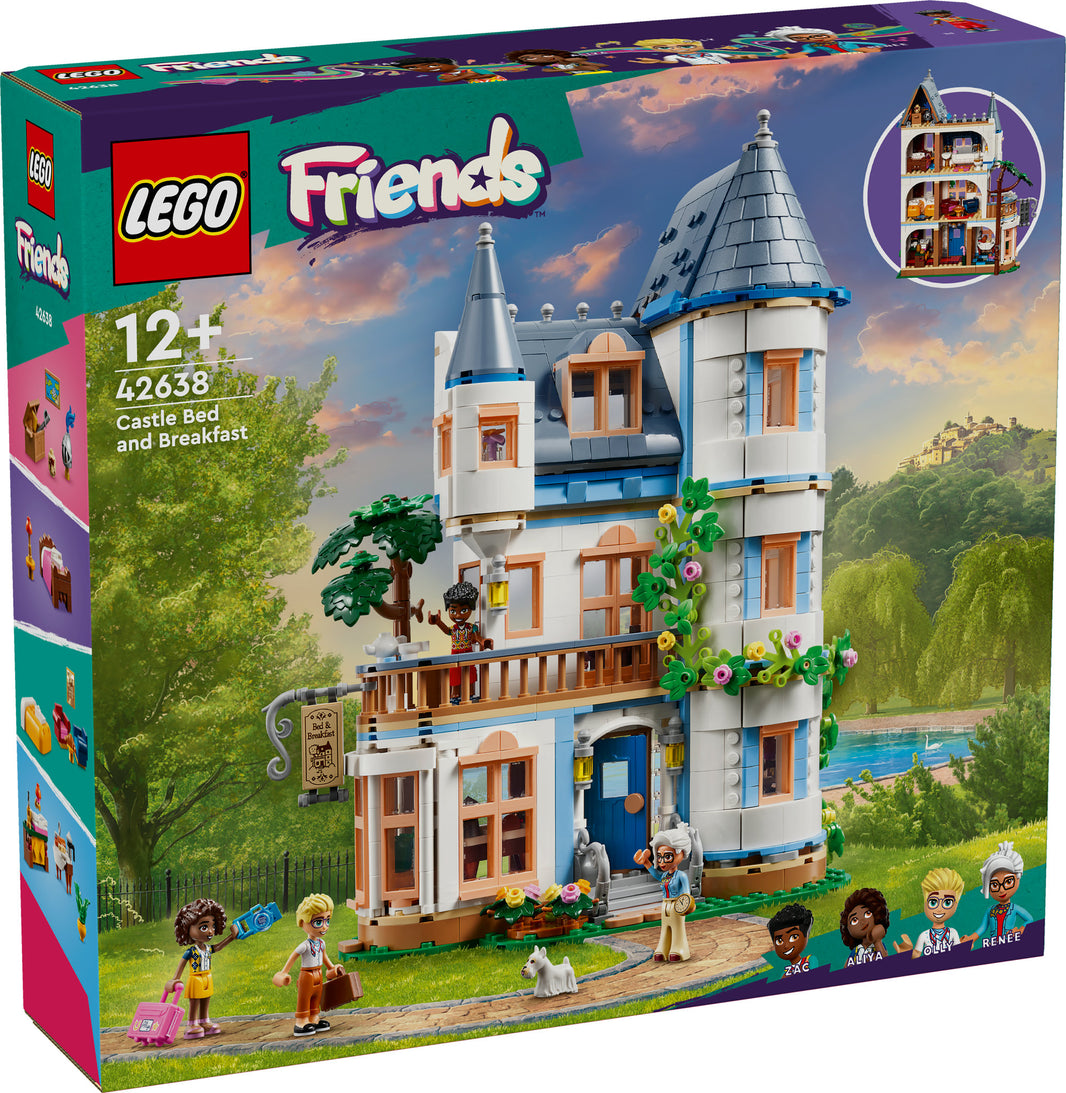 LEGO Friends - Burg mit Ferienunterkunft (42638) – im GOLDSTEIN.SHOP verfügbar mit Gratisversand ab Schweizer Lager