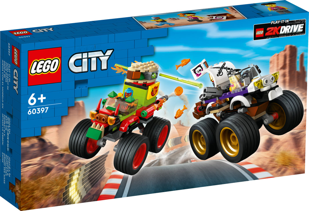 LEGO City - Monstertruck Kombiset (60397) – im GOLDSTEIN.SHOP verfügbar mit Gratisversand ab Schweizer Lager