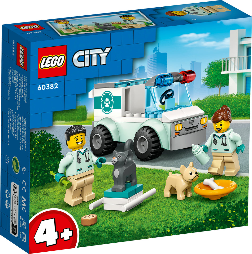 LEGO City - Tierrettungswagen (60382) – im GOLDSTEIN.SHOP verfügbar mit Gratisversand ab Schweizer Lager