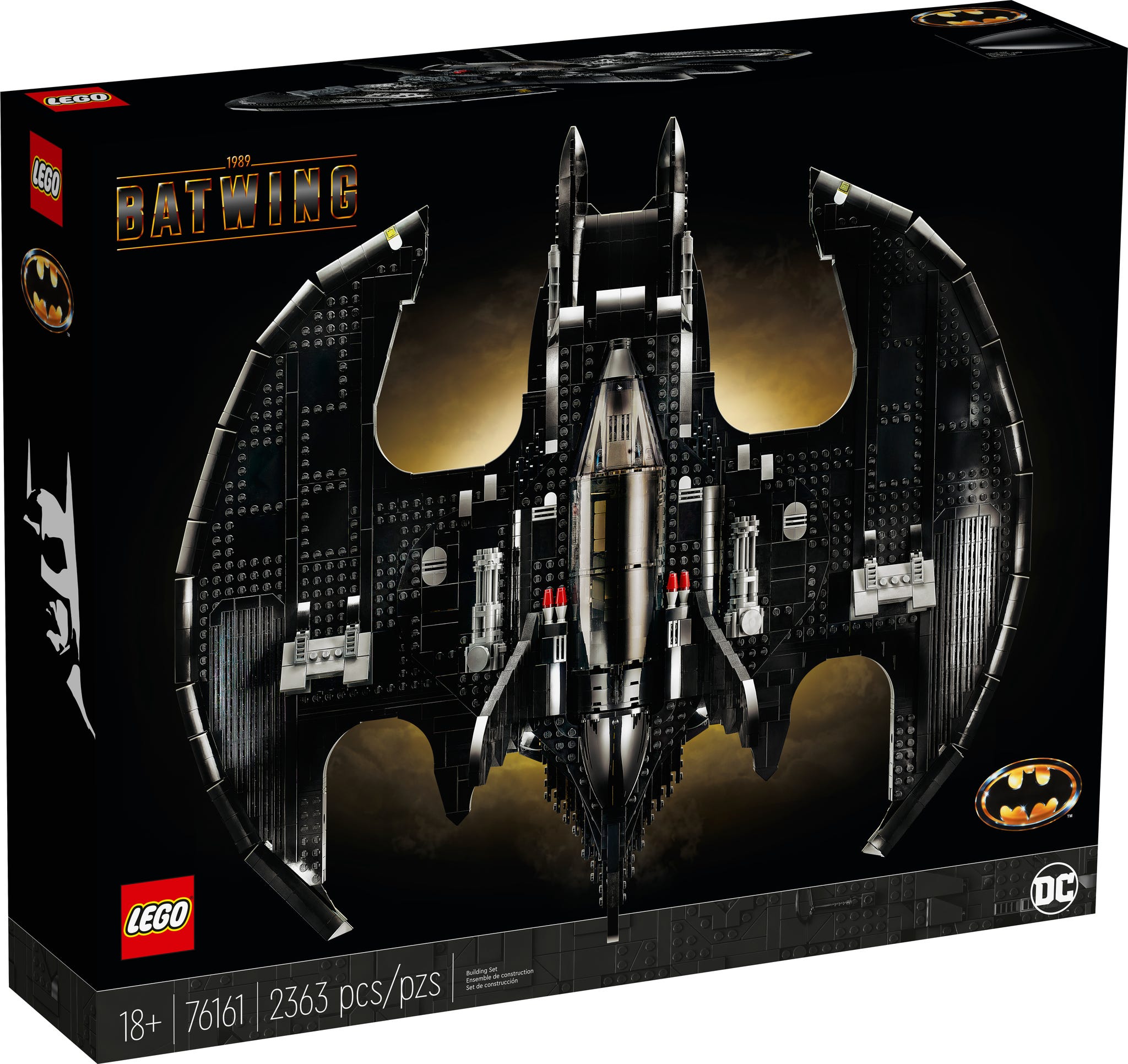 LEGO Batman 1989 Batwing (76161) - im GOLDSTIEN.SHOP verfügbar mit Gratisversand ab Schweizer Lager! (5702016669404)