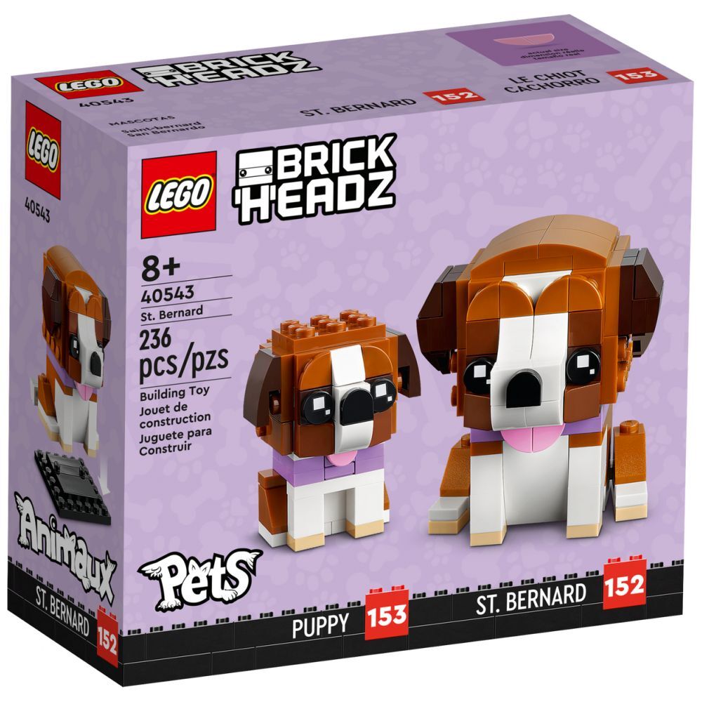 LEGO BrickHeadz Bernhardiner (40543) - im GOLDSTIEN.SHOP verfügbar mit Gratisversand ab Schweizer Lager! (5702017166933)