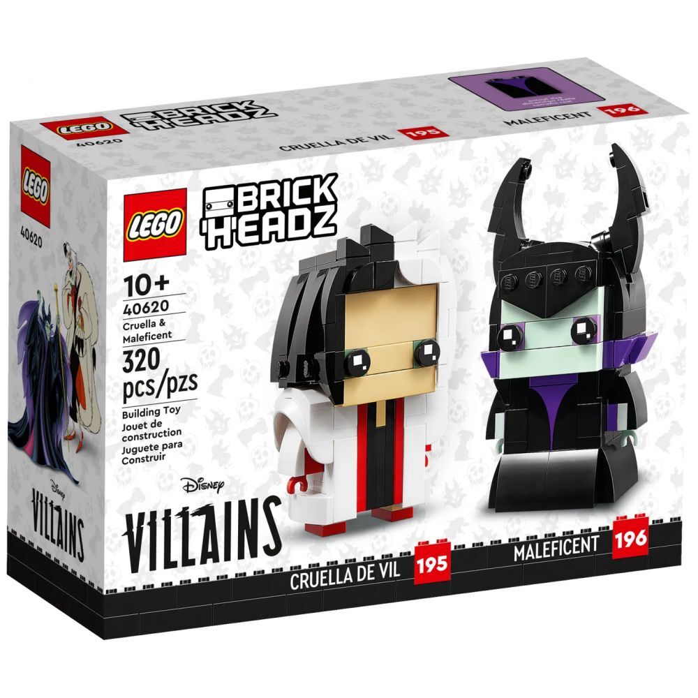 LEGO BrickHeadz Cruella & Maleficent (40620) - im GOLDSTIEN.SHOP verfügbar mit Gratisversand ab Schweizer Lager! (5702017424026)