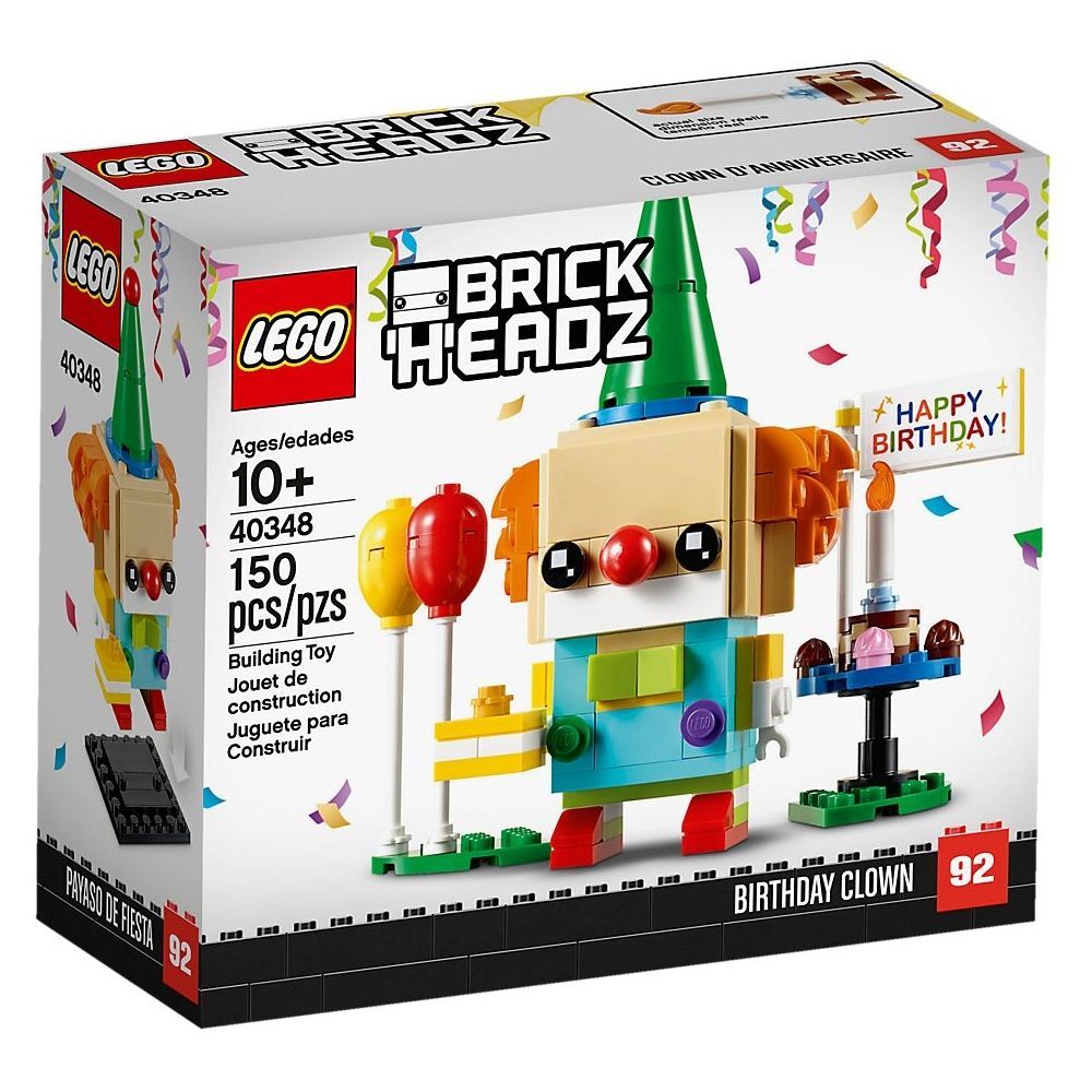 LEGO BrickHeadz Geburtstagsclown (40348) - im GOLDSTIEN.SHOP verfügbar mit Gratisversand ab Schweizer Lager! (5702016370805)