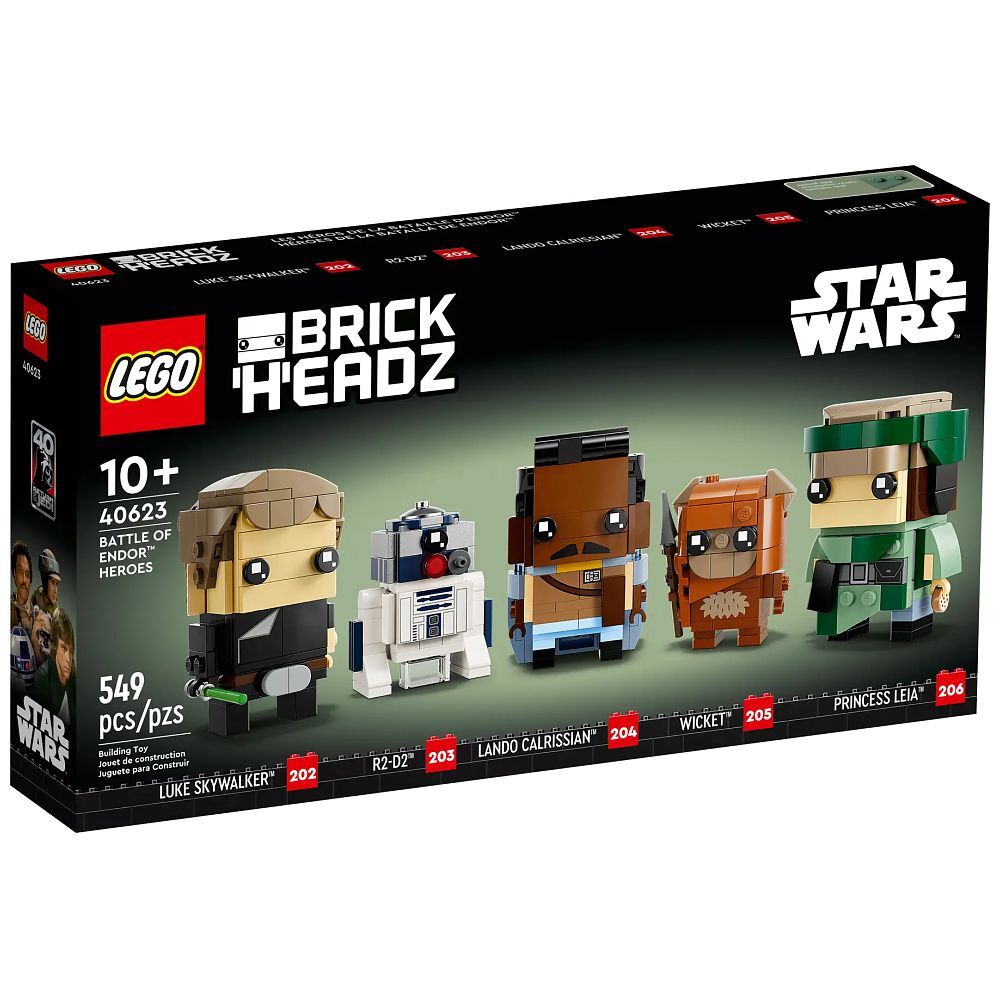 LEGO BrickHeadz Helden der Schlacht von Endor (40623) - im GOLDSTIEN.SHOP verfügbar mit Gratisversand ab Schweizer Lager! (5702017424057)