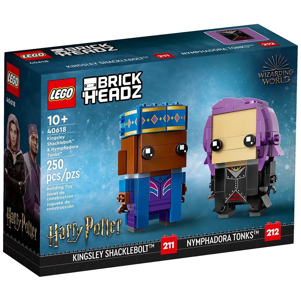 LEGO BrickHeadz Kingsley Shacklebolt & Nymphadora Tonks (40618) - im GOLDSTIEN.SHOP verfügbar mit Gratisversand ab Schweizer Lager! (5702017471471)