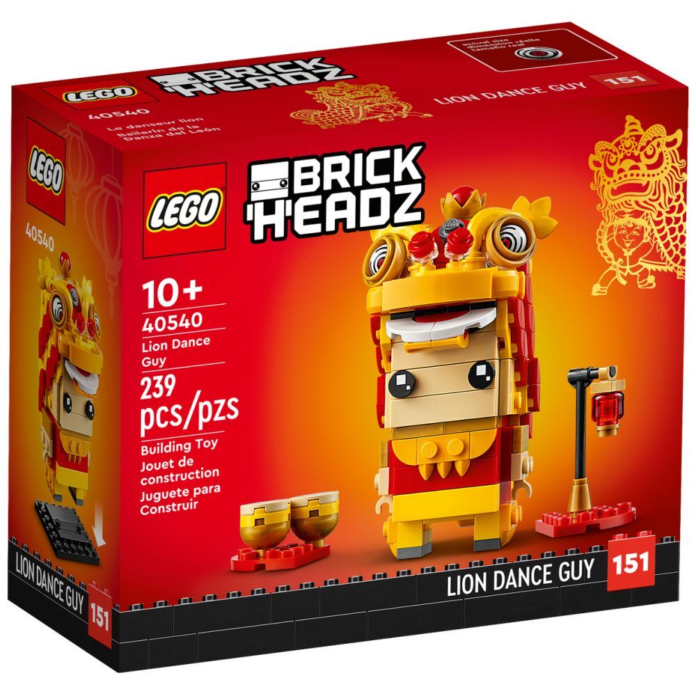 LEGO BrickHeadz Löwentänzer (40540) - im GOLDSTIEN.SHOP verfügbar mit Gratisversand ab Schweizer Lager! (5702017166919)