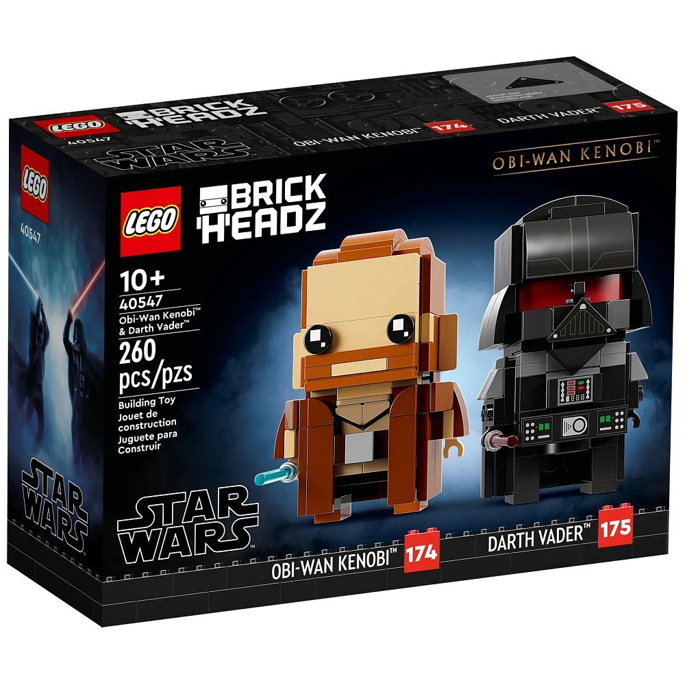 LEGO BrickHeadz Obi-Wan Kenobi & Darth Vader (40547) - im GOLDSTIEN.SHOP verfügbar mit Gratisversand ab Schweizer Lager! (5702017241791)