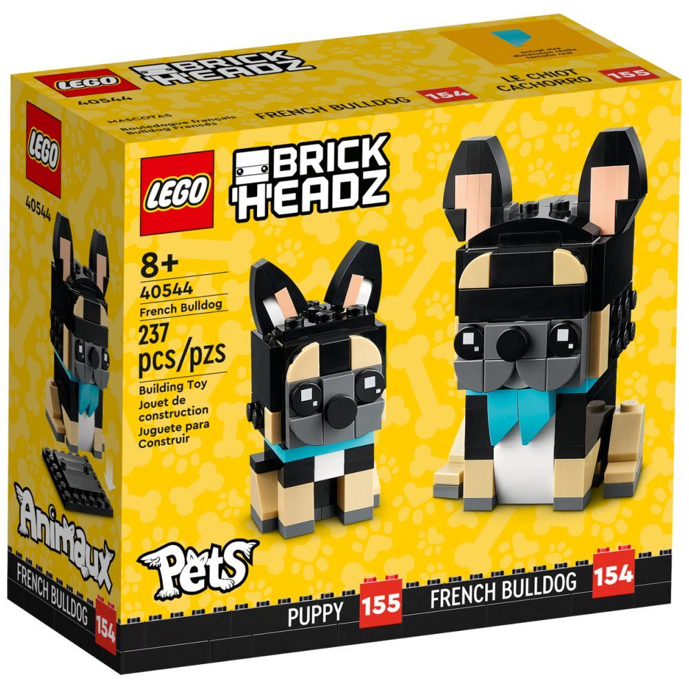 LEGO BrickHeadz Pets Französische Bulldogge (40544) - im GOLDSTIEN.SHOP verfügbar mit Gratisversand ab Schweizer Lager! (5702017166940)