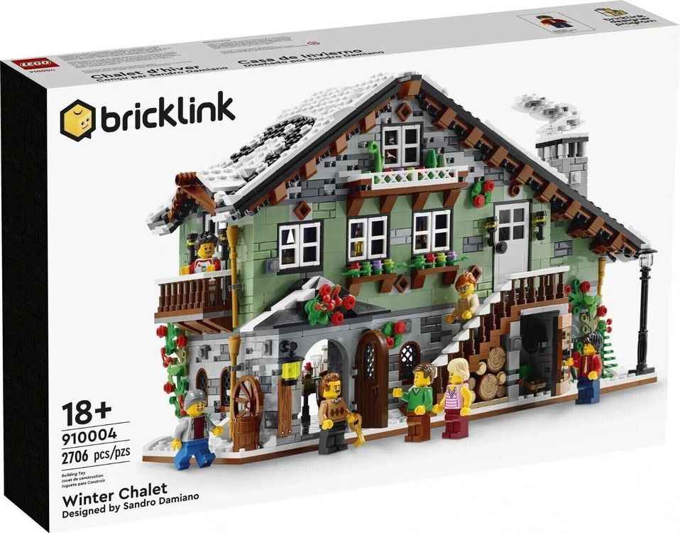 LEGO Bricklink 910004 Winter Chalet – im GOLDSTEIN.SHOP verfügbar mit Gratisversand ab Schweizer Lager