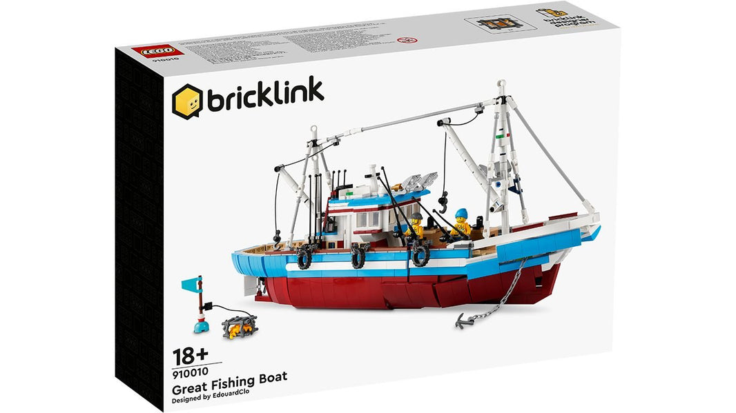 LEGO BrickLink 910010 Grosser Fischkutter – im GOLDSTEIN.SHOP verfügbar mit Gratisversand ab Schweizer Lager
