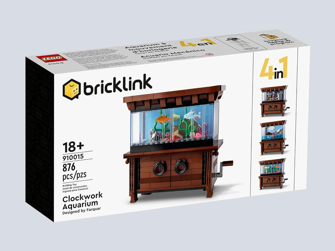 LEGO BrickLink 910015 Uhrwerk-Aquarium – im GOLDSTEIN.SHOP verfügbar mit Gratisversand ab Schweizer Lager