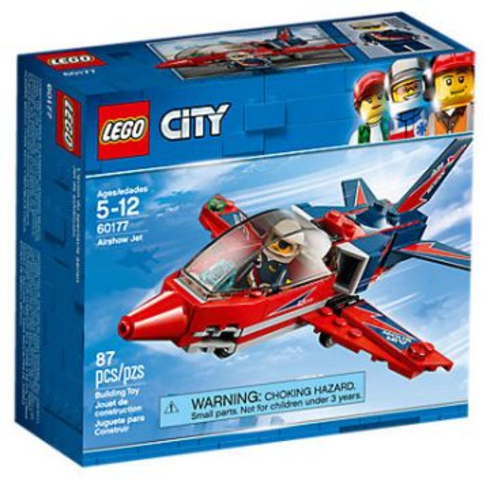 LEGO City Airshow Jet (60177) - im GOLDSTIEN.SHOP verfügbar mit Gratisversand ab Schweizer Lager! (5702016075151)