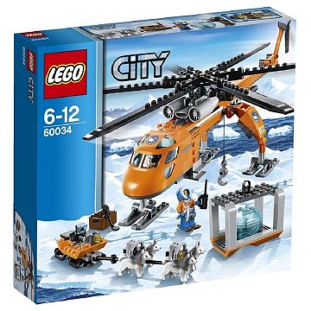 LEGO City Arktis-Helikopter mit Hundeschlitten (60034) - im GOLDSTIEN.SHOP verfügbar mit Gratisversand ab Schweizer Lager! (5702015119269)