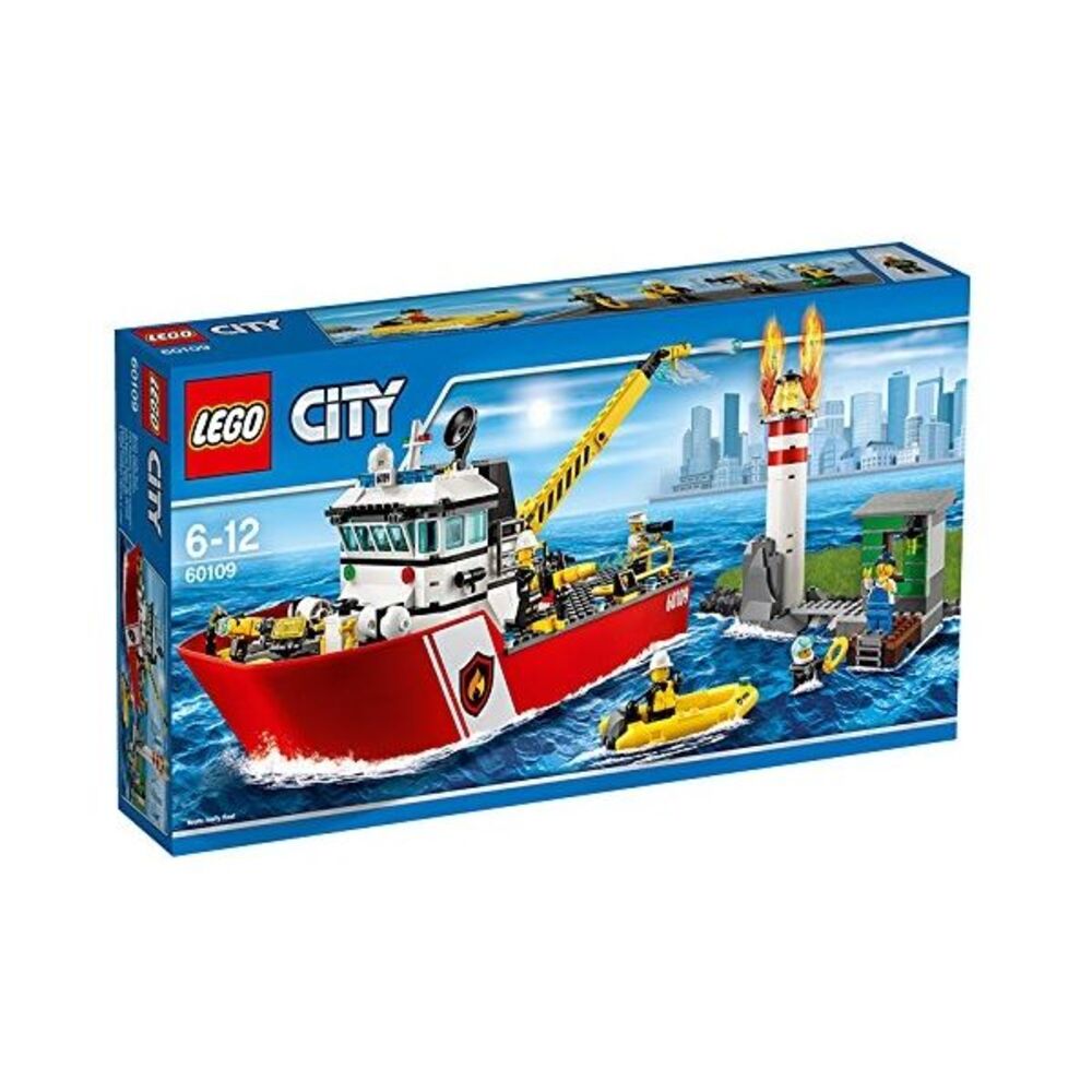 LEGO City Feuerwehrschiff (60109) - im GOLDSTIEN.SHOP verfügbar mit Gratisversand ab Schweizer Lager! (5702015591881)
