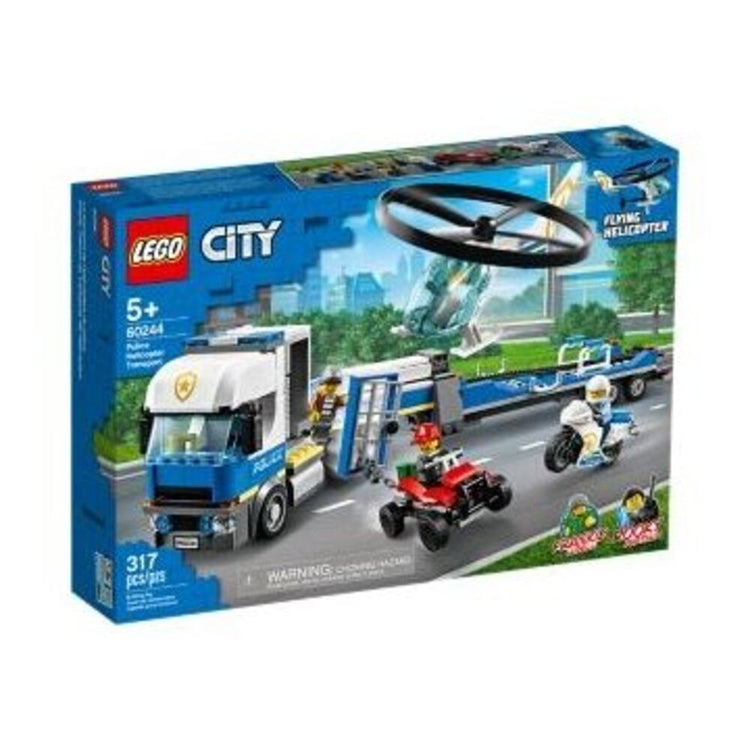 LEGO City Polizeihubschrauber-Transport (60244) - im GOLDSTIEN.SHOP verfügbar mit Gratisversand ab Schweizer Lager! (5702016617788)