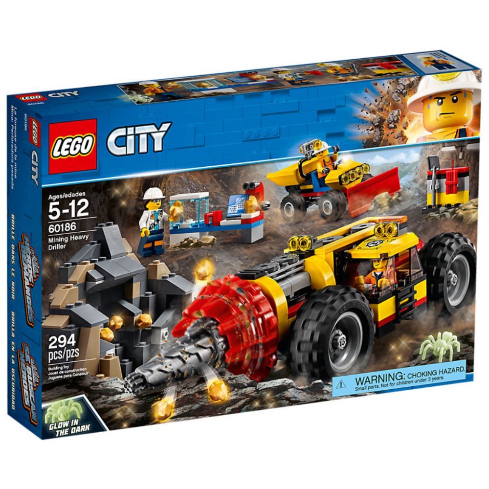 LEGO City Schweres Bohrgerät für den Bergbau (60186) - im GOLDSTIEN.SHOP verfügbar mit Gratisversand ab Schweizer Lager! (5702016109528)
