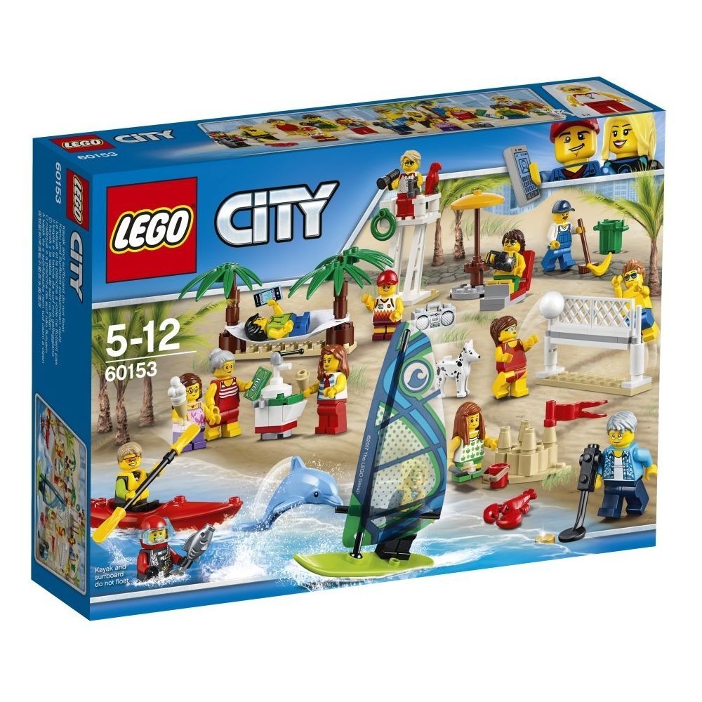 LEGO City Stadtbewohner: Ein Tag am Strand (60153) - im GOLDSTIEN.SHOP verfügbar mit Gratisversand ab Schweizer Lager! (5702015865999)