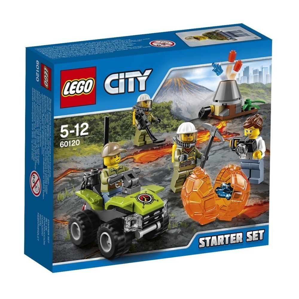 LEGO City Vulkan Starter-Set (60120) - im GOLDSTIEN.SHOP verfügbar mit Gratisversand ab Schweizer Lager! (5702015594813)