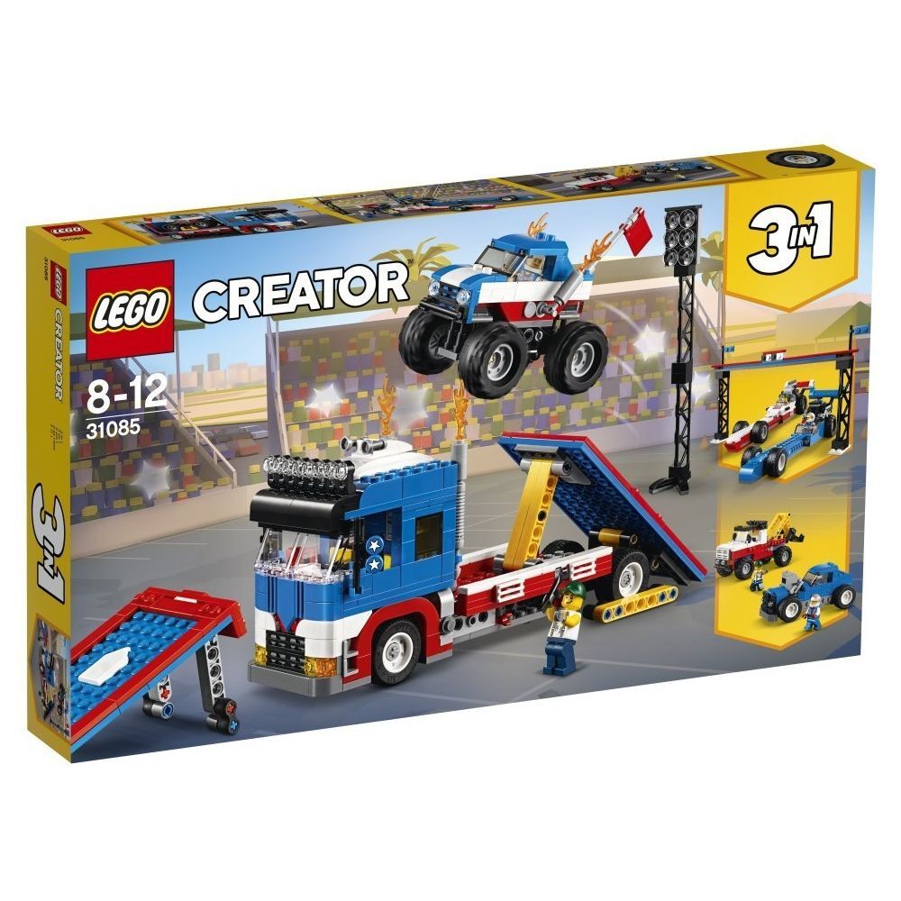 LEGO Creator Stunt-Truck-Transporter (31085) - im GOLDSTIEN.SHOP verfügbar mit Gratisversand ab Schweizer Lager! (5702016111101)