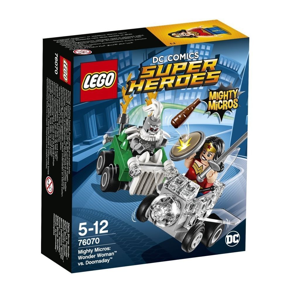 LEGO DC Super Heroes Mighty Micros: Wonder Woman vs. Doomsday (76070) - im GOLDSTIEN.SHOP verfügbar mit Gratisversand ab Schweizer Lager! (5702015869072)