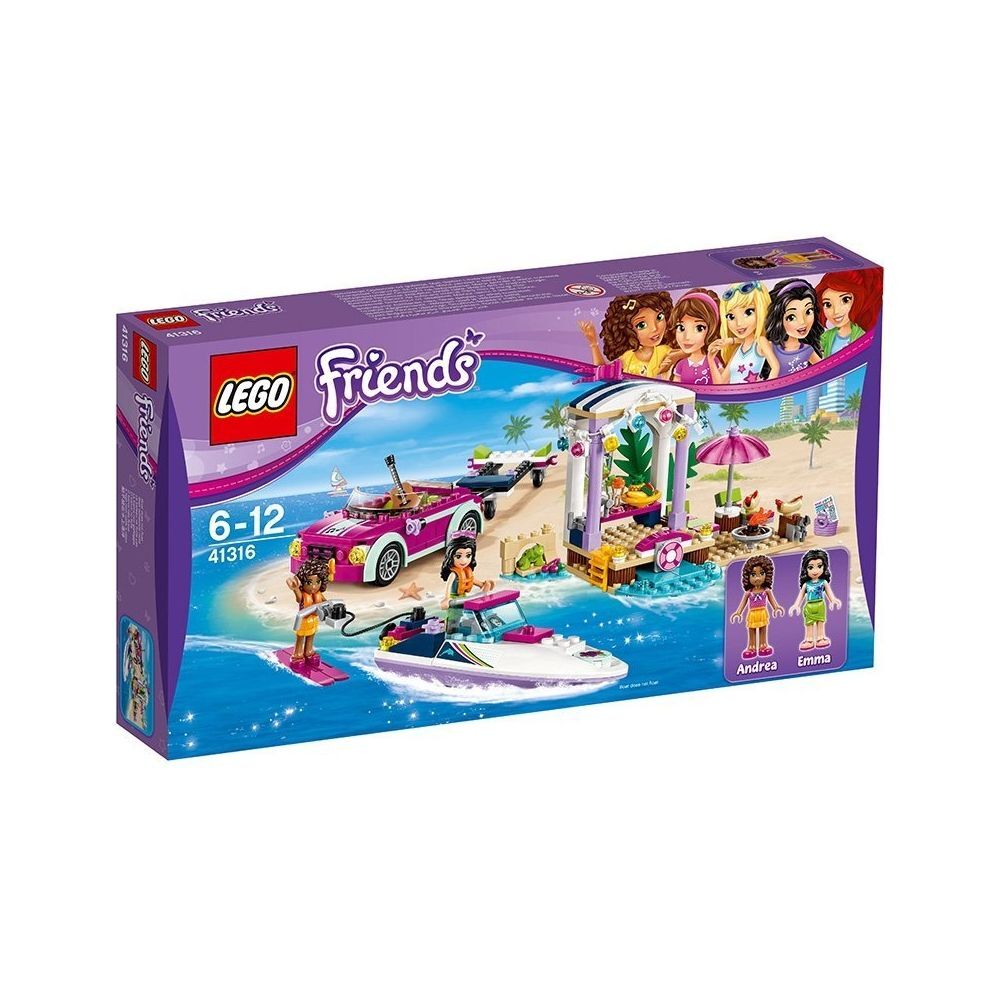 LEGO Friends Andreas Rennboot-Transporter (41316) - im GOLDSTIEN.SHOP verfügbar mit Gratisversand ab Schweizer Lager! (5702015866453)